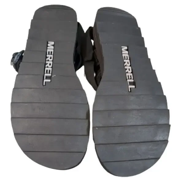 Merrell Men's Alpine Strap Sandal-Black-Size 14-NNT-S6